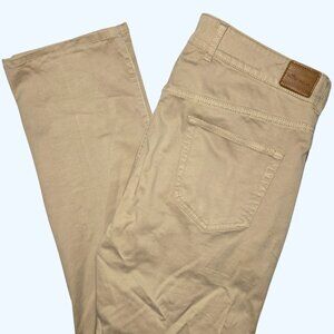 Peter Millar Pants Crown Ultimate Sateen 5 Pocket Beige Mens 35x34 Golf MS18B93